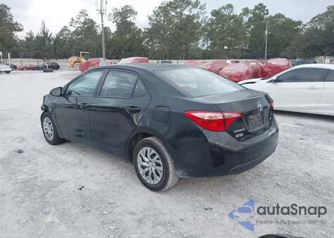 2019 Toyota Corolla Le z USA, uszkodzony, nr VIN 5YFBURHE2KP937989